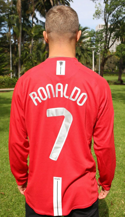 RONALDO MANU 07/08 LONG SLEEVE MEN JERSEY