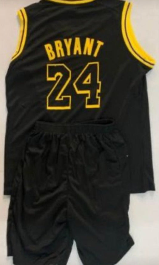 KOBE BRYANT 24 NBA BLACK KIDS SETS