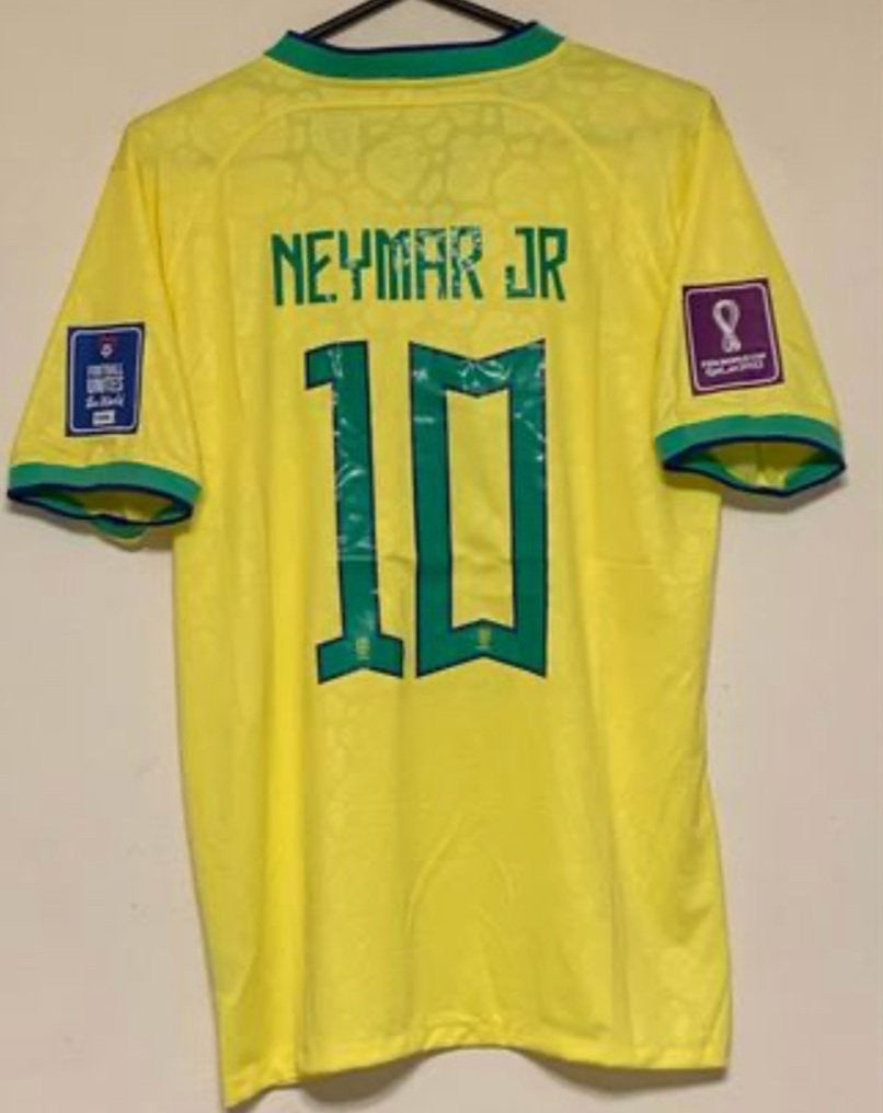 NEYMAR BRAZIL FIFA 22 WORLD CUP HOME JERSEY