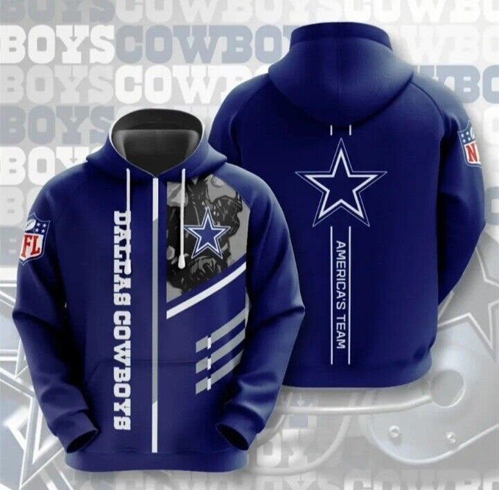 COWBOYS NFL POLYESTER TRAINING HOODIE
