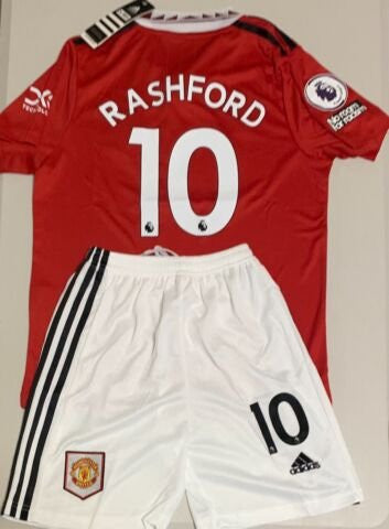RASHFORD 22/23 MAN UNITED KIDS JERSEY SET