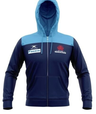 NSW WARATAHS SUPER RUGBY WOMENS ZIP HOODIE