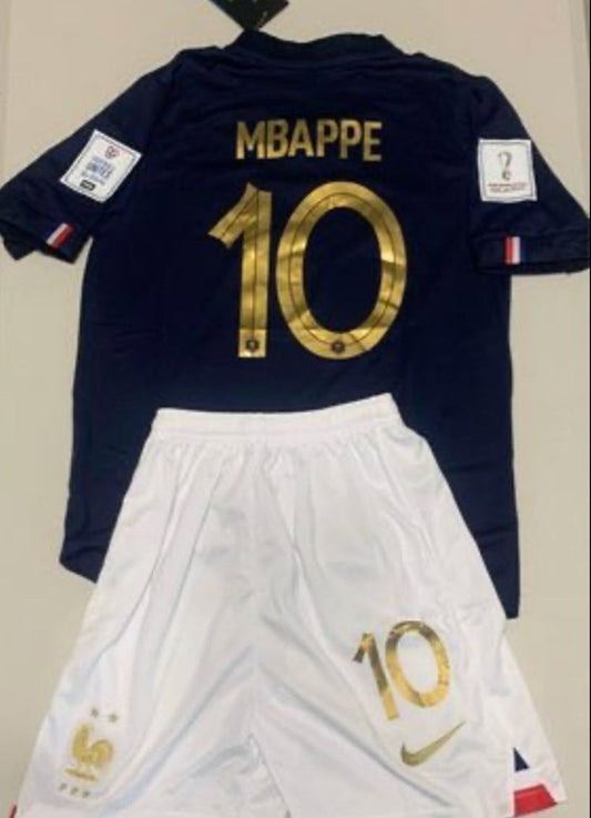 MBAPPE FRANCE WORLD 22 KIDS SET