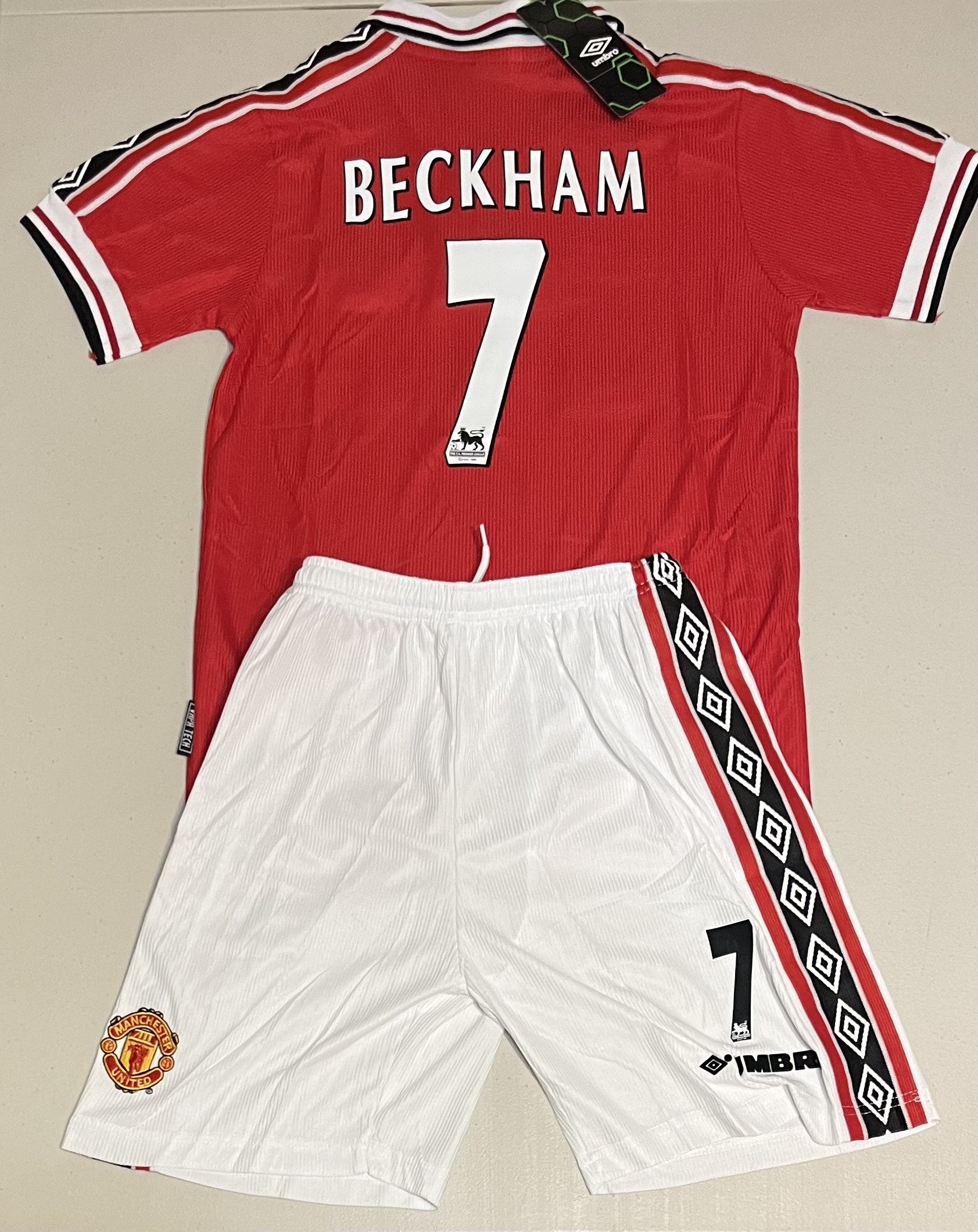 BECKHAM MAN U KIDS RETRO SET