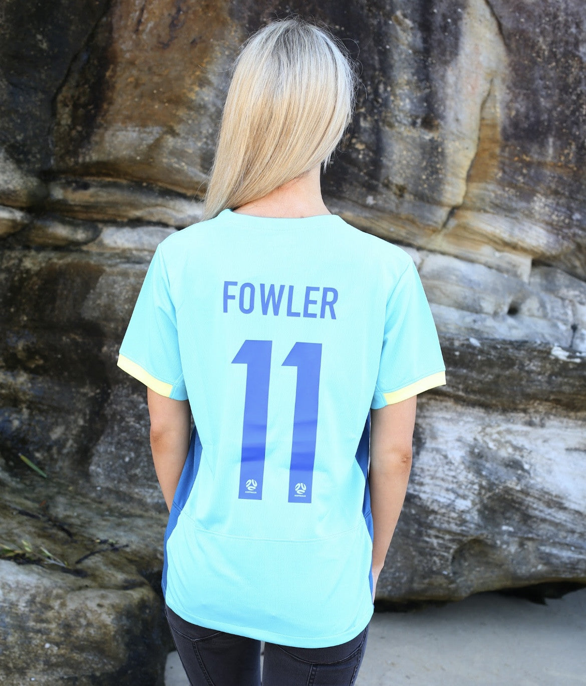 MARY FOWLER 11 AWAY 2023 WCUP WOMENS JERSEY