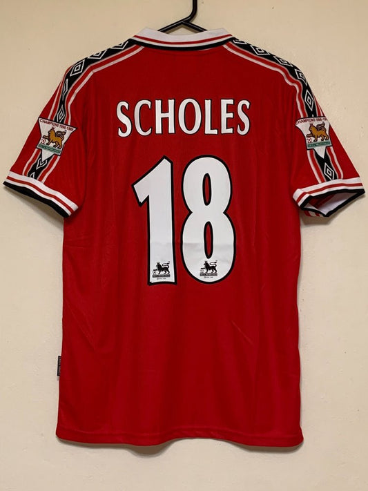 PAUL SCHOLES MAN UNITED JERSEY