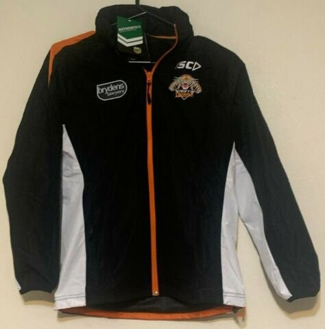 WEST TIGERS NRL RUGBY LEAGUE LADIES RAIN JACKET BRAND NEW