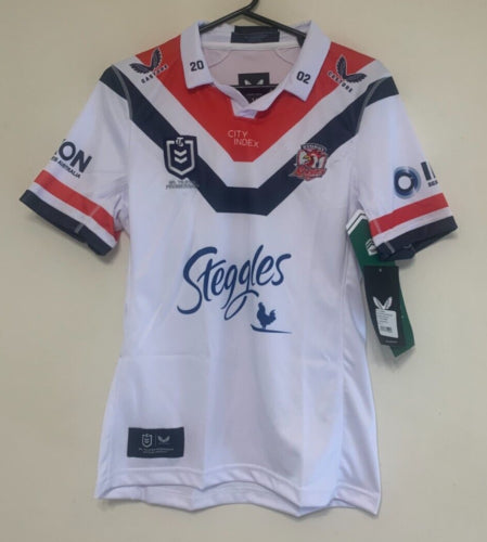 SYDNEY ROOSTERS 2002 NRL WOMENS JERSEY SIZE 14