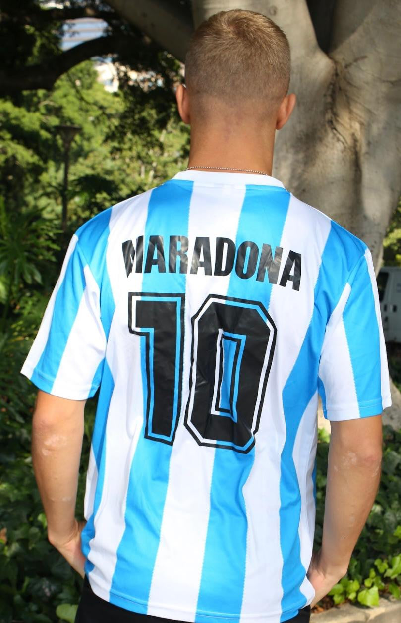 MARADONA 1986 ARGENTINA WORLD CUP JERSEY