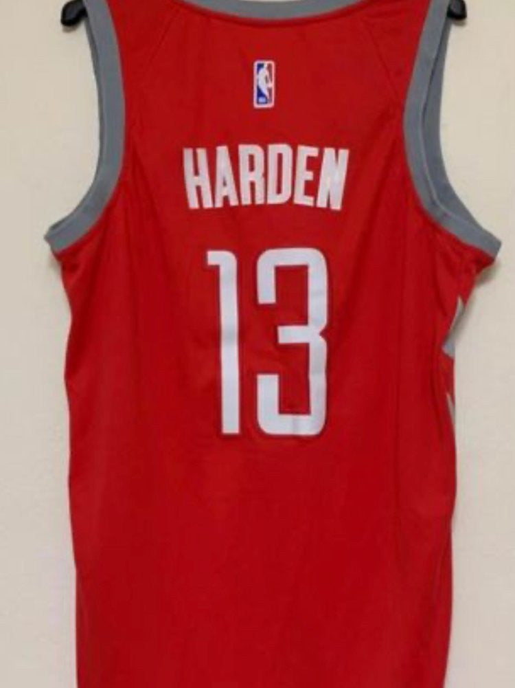 HARDEN RED ROCKETS NBA JERSEY
