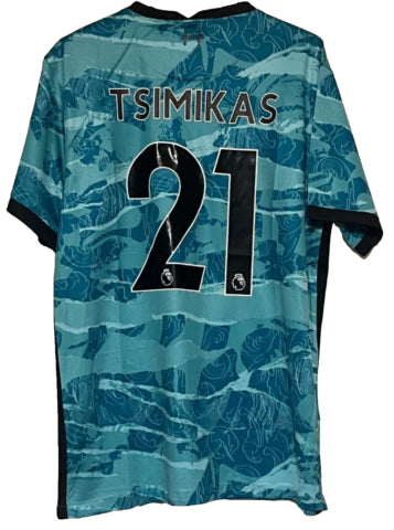 TSIMIKAS LIVERPOOL AWAY JERSEY