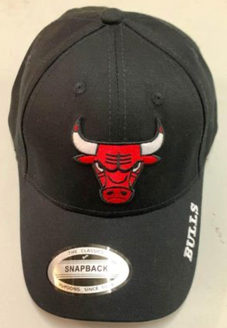 CHICAGO BULLLS NBA BLACK CAP
