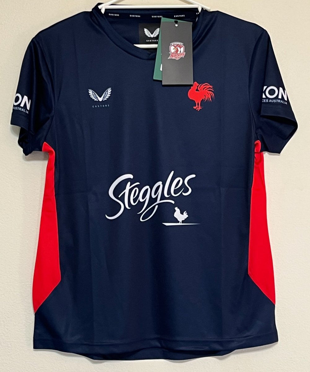 SYDNEY ROOSTERS WOMEN NRL TRAINING SHIRT SIZE 14