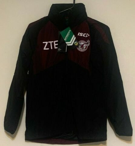 MANLY SEA EAGLES LADIES WET WEATHER JACKET BRAND NEW
