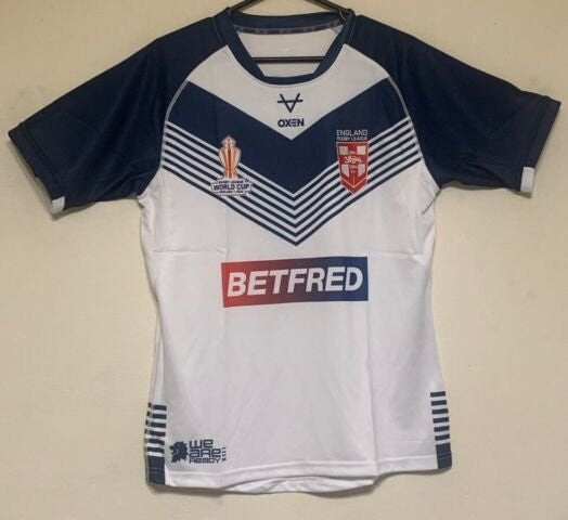 ENGLAND 2022 RUGBY LEAGUE WORLD CUP JERSEY