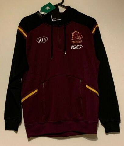 BRISBANE BRONCOS NRL SQUAD MENS HOODIE