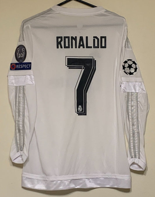 RONALDO REAL MADRID HOME JERSEY