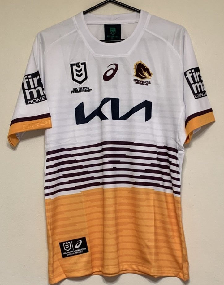 BRISBANE BRONCOS NRL AWAY JERSEY