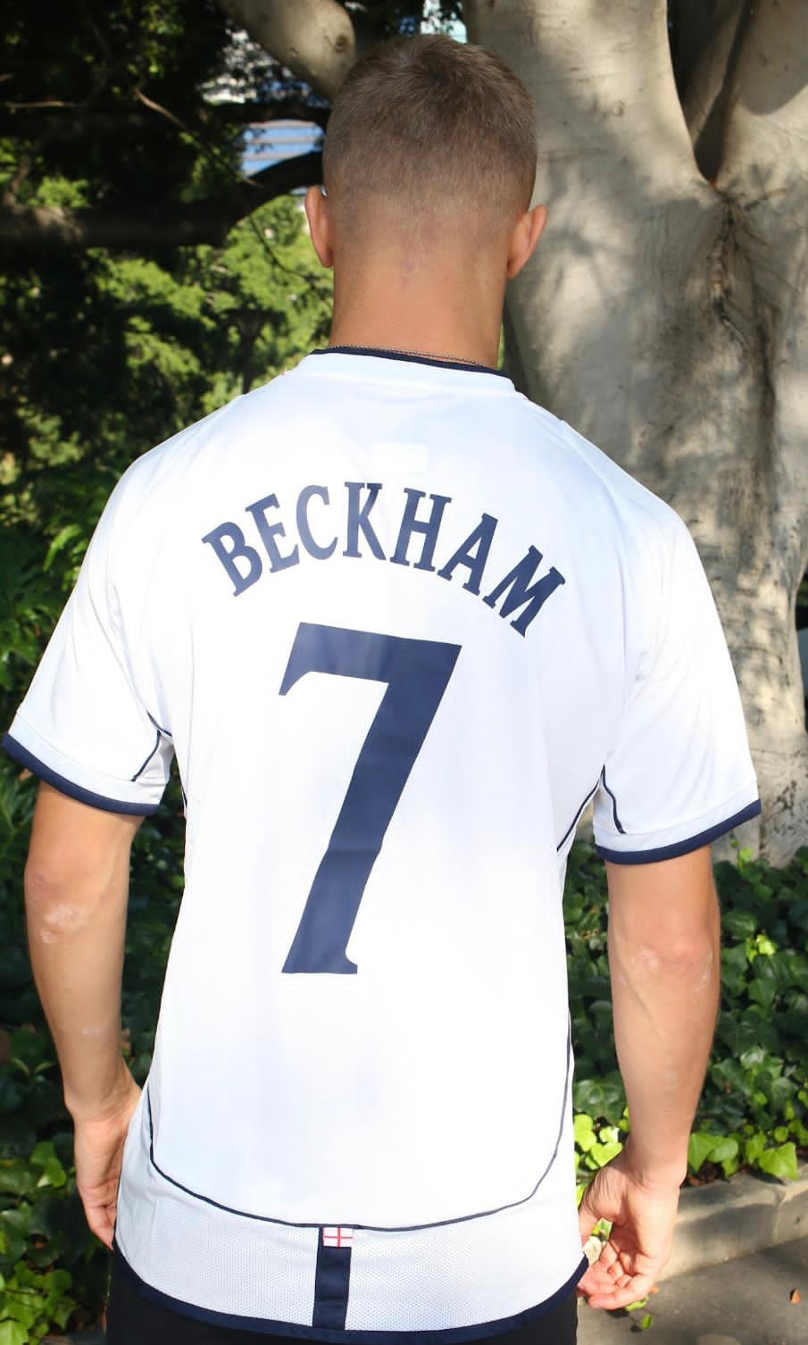 DAVID BECKHAM 02 W CUP MEN JERSEY