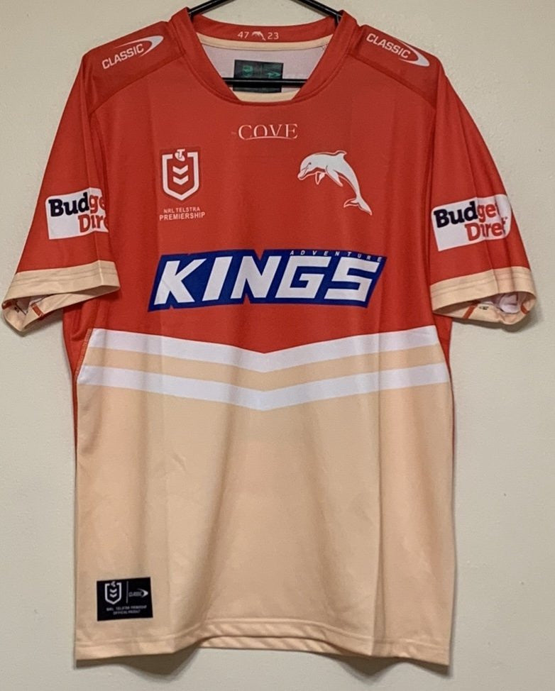 REDCLIFF DOLPHINS NRL HOME JERSEY