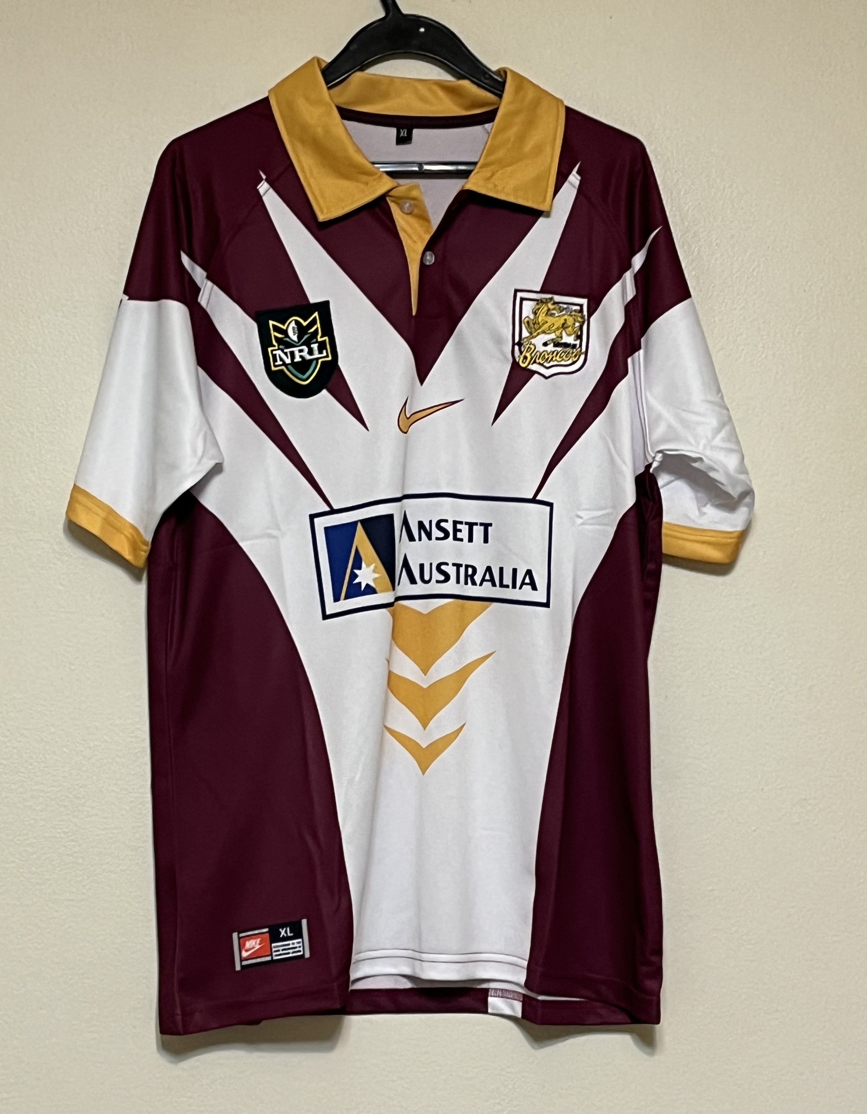 BRISBANE BRONCOS 1998 NRL RETRO JERSEY