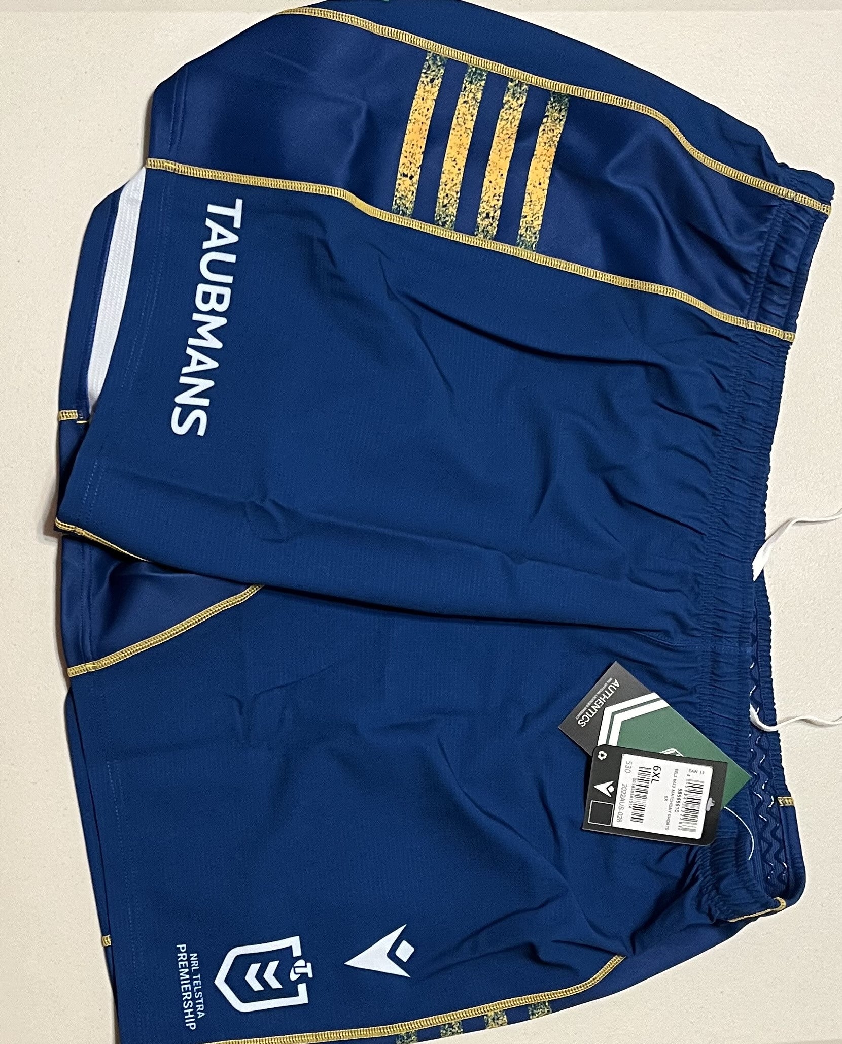 EELS NRL 6XL SHORTS
