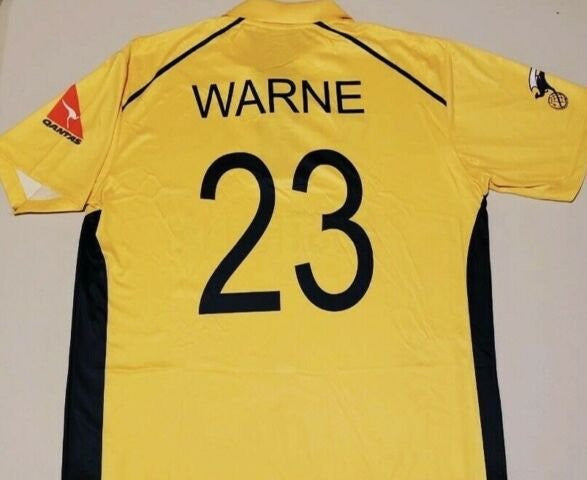 SHANE WARNE 23 AUSTRALIA ONE DAY CRICKET JERSEY