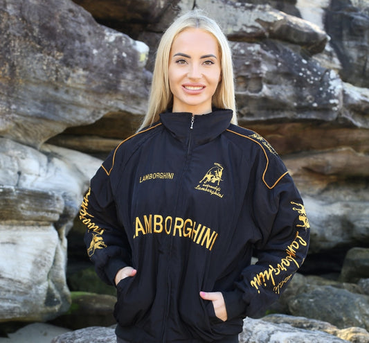 LAMBORGHINI BLACK WINTER RACING JACKET
