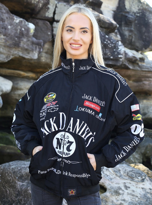 JACK DANIELS BLACK NASCAR RACING WINTER JACKET