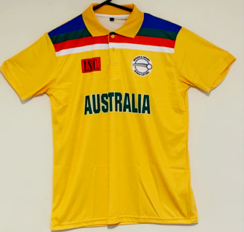 AUSTRALIA CRICKET 1992 WORLD CUP ONE DAY CRICKET JERSEY