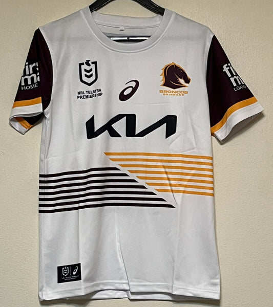 BRISBANE BRONCOS AWAY KIDS JERSEY