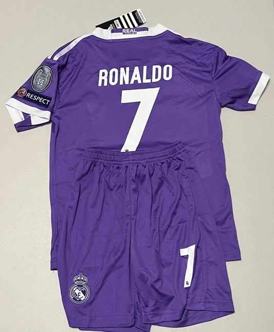 RONALDO REAL MADRID KIDS AWAY SET