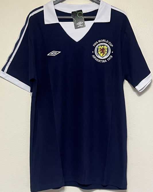 SCOTLAND 1978 WORLD CUP JERSEY